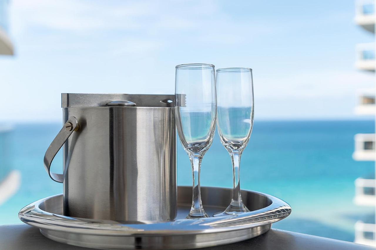 Apartament Sunny Isles 1Bdr Sea View And Pool Miami Beach Zewnętrze zdjęcie